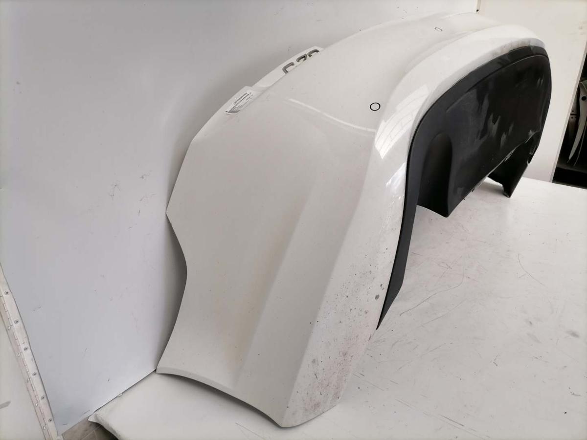 Volvo C70 2 original Sto&szlig;stange Stossf&auml;nger hinten Icewhite Bj.2012